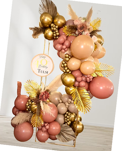 Corporate event balloon decor by Balloon Dude